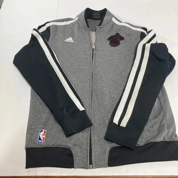 Adidas Miami Heat Medium Track Jacket - Picture 7 of 7